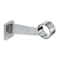 Fodhviler beslag, Ø 38,1 mm (1,5 tommer) Rustfrit stål model : 109
