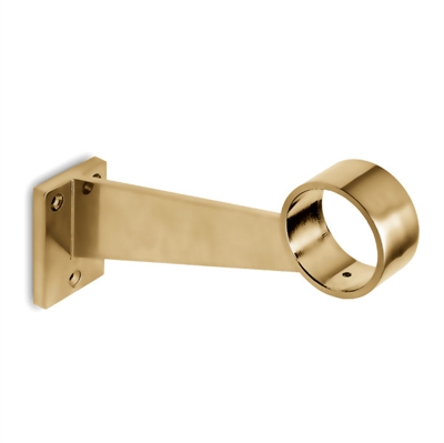 Fodhviler beslag, Ø 38,1 mm (1,5 tommer) Mat messing look model : 109