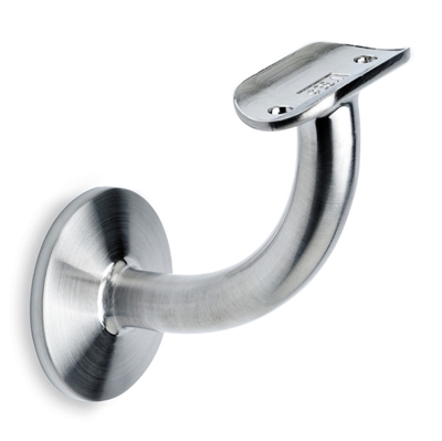 Håndliste beslag med skjult skrue, Ø 50,8 mm (2 tommer) Rustfrit stål model : 112