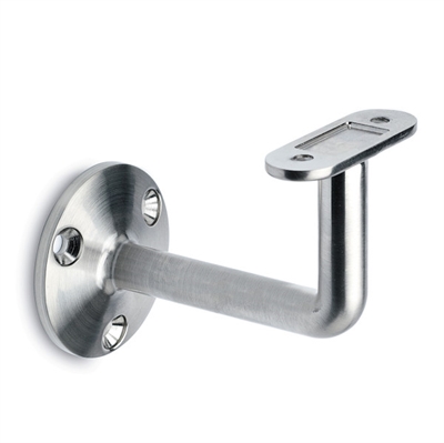 Håndliste beslag med adapterplade til Ø 38,1 - 50,8 mm rør, Rustfrit stål model : 119