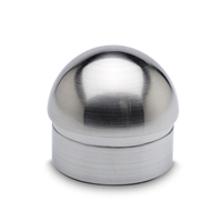 Endeafslutning, kugle, Ø 25,4 mm (1 tommer) Rustfrit stål model : 730