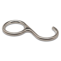 S-Krog, Ø 19,0 mm Rustfrit stål model : 822