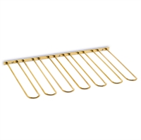 Glasholdere, 300 mm Messing look model : 875