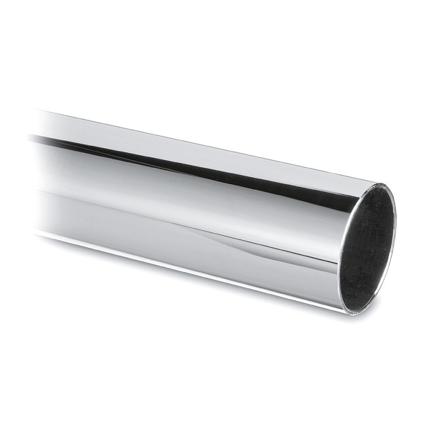 Rør Ø 50,8 mm (2 tommer), L 2500 mm Rustfrit stål