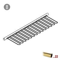 Grundlæggende støtte 1150 til flaske glasholder 434, Ø 38,1 mm (1,5 tommer)               