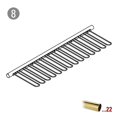 Grundlæggende støtte 1150 til flaske glasholder 434, Ø 38,1 mm (1,5 tommer)               