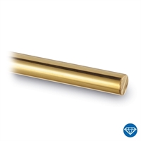 Rundstål masiv Ø 10 mm, L 2500 mm