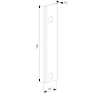 Locinox Adaptor plade til SHKL modpart