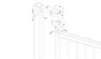 Locinox Interio portlukker draw