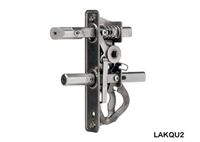 Locinox overflademonteret låsekasse til 10 mm (Zilver) mekanisme