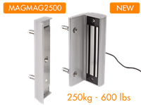 Locinox MAGMAG2500 elektro magnetisk lås uden håndtag.