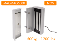 Locinox MAGMAG5000 elektro magnetisk lås uden håndtag.