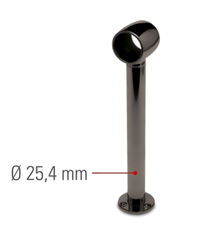 Antracit fodhviler Ø25,4 mm