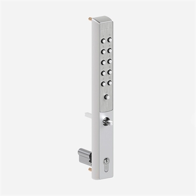 Locinox VITA - Mekanisk kodelås 1 side (40mm VSZ SILV)