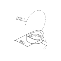 Adapterring for mini LED Downlight MIKA