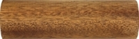 Mahogni træhåndliste Ø45mm uden endebeslag
