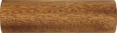 Mahogni træhåndliste Ø45mm uden endebeslag