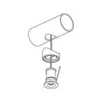 Adapterring for mini LED Downlight MIKA