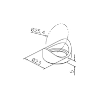 Adapterring for mini LED Downlight MIKA