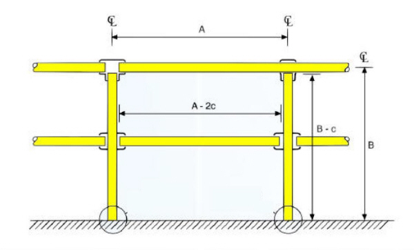 Afskrings lngde-ml for  27mm  34mm  42mm  48mm  60mm stlrr til:Samling af rkvrk, af stlrr uden gevind, samles med Inter-clamp.